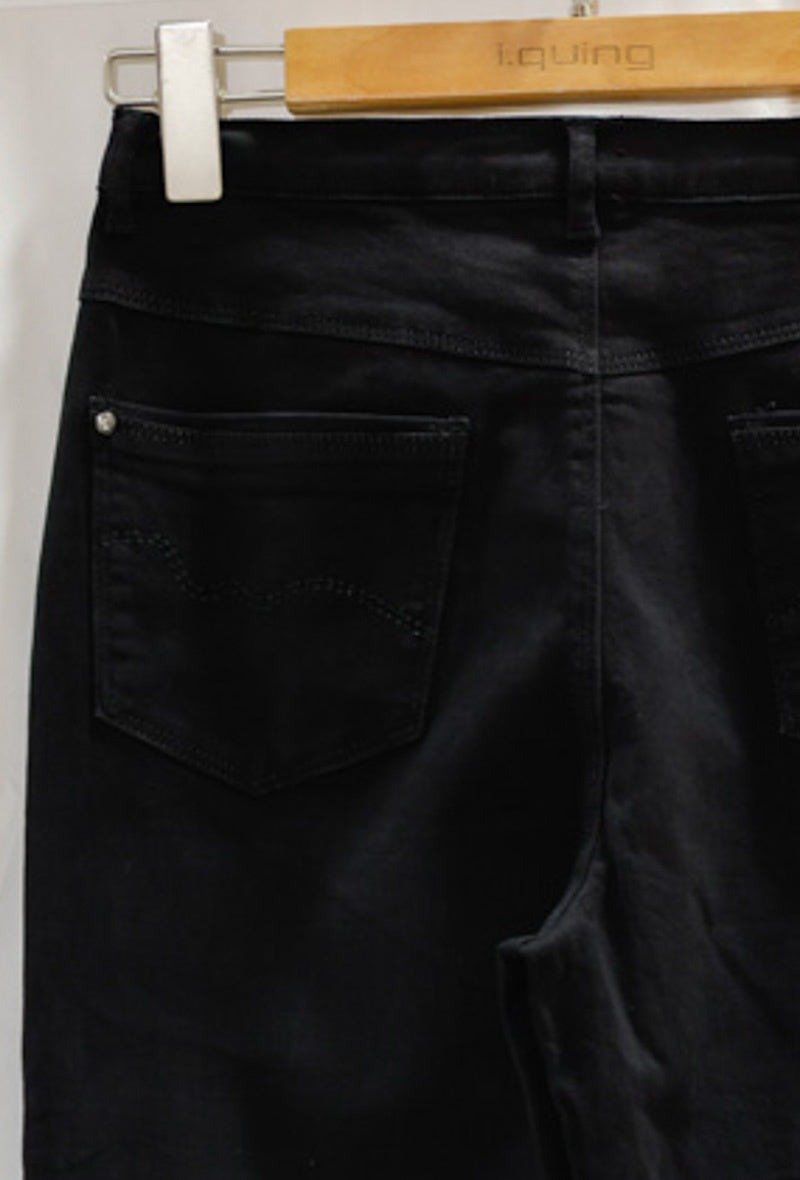 Jeans noir QUING – Roc en Beauté
