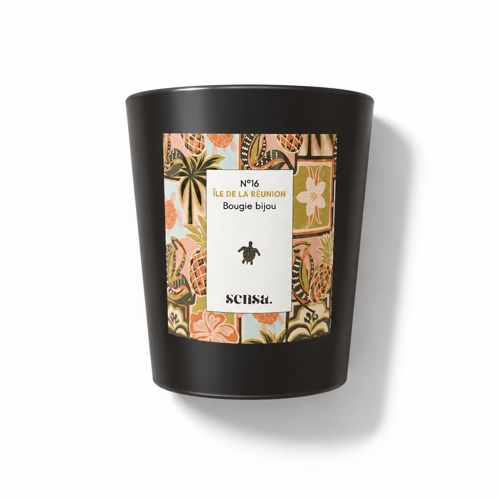 Bougie Bijou Eskalia 250 ml – Escale Île de la Réunion