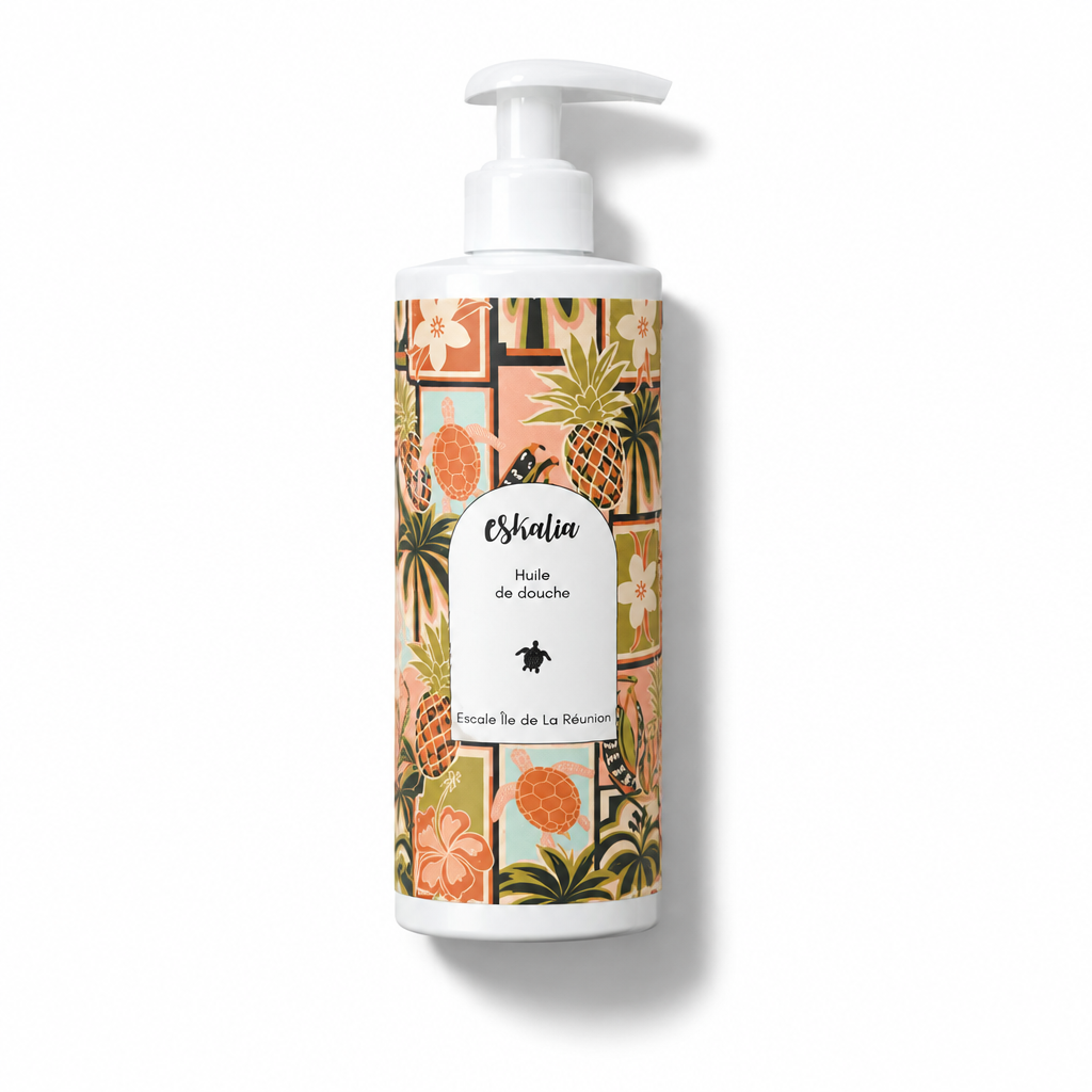Huile de Douche Eskalia 500 ml – Escale Île de la Réunion