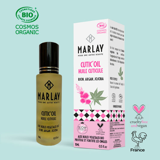 Roll-on Cutic'oil – Huile Cuticules 15ml – Marlay Cosmetics
