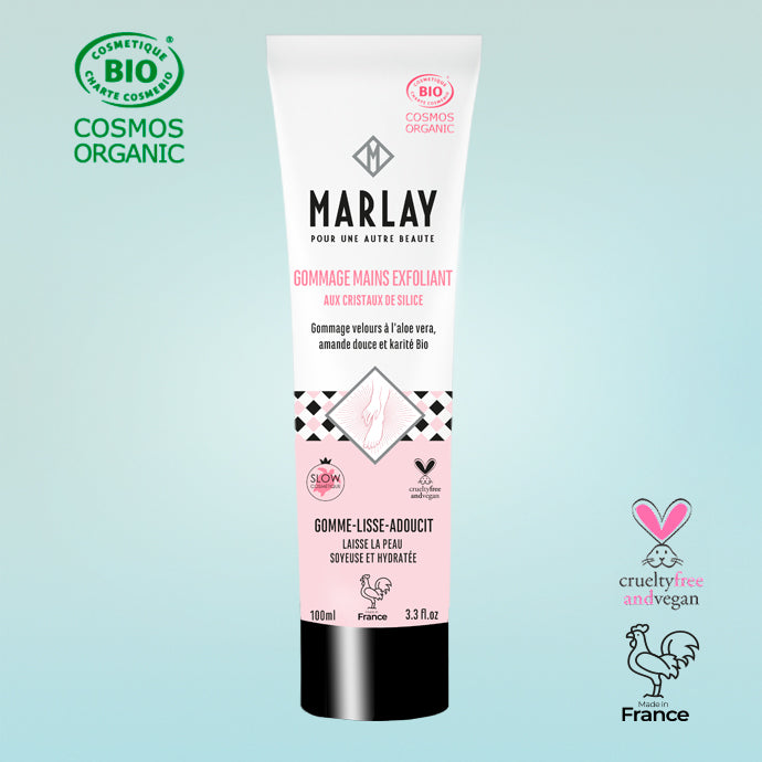 Gommage Mains Exfoliant aux Cristaux de Silice 100ml – Marlay Cosmetics