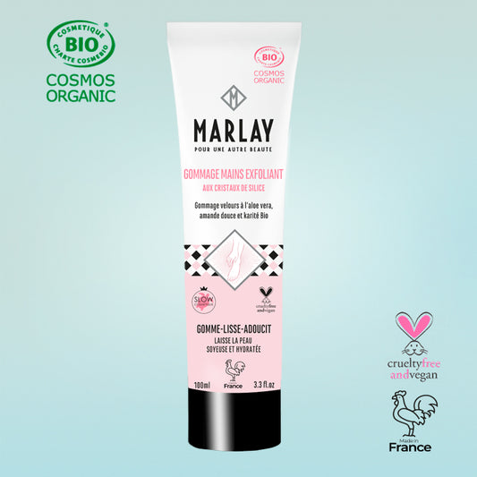 Gommage Mains Exfoliant aux Cristaux de Silice 100ml – Marlay Cosmetics