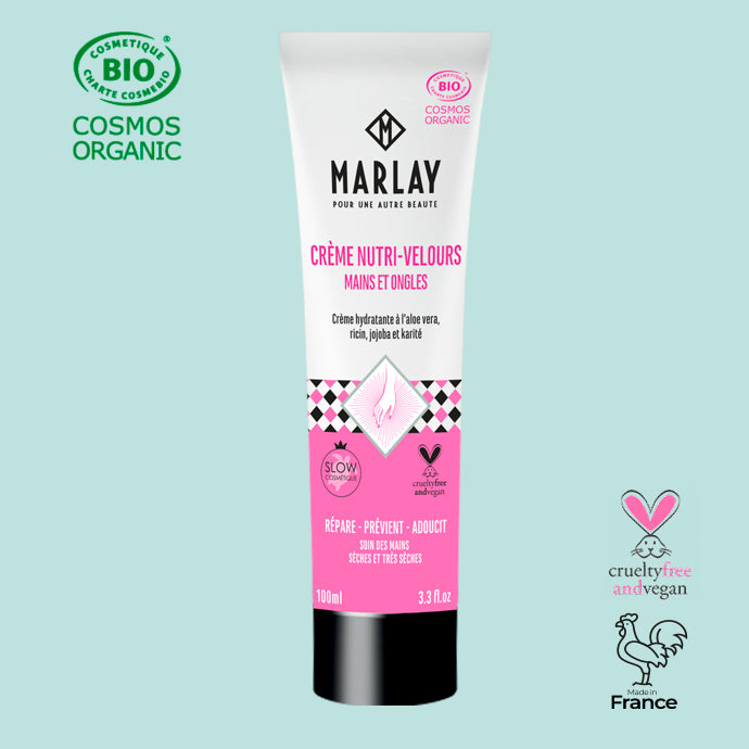 Crème Nutri-Velours Mains et Ongles 100ml – Marlay Alternative Beauty