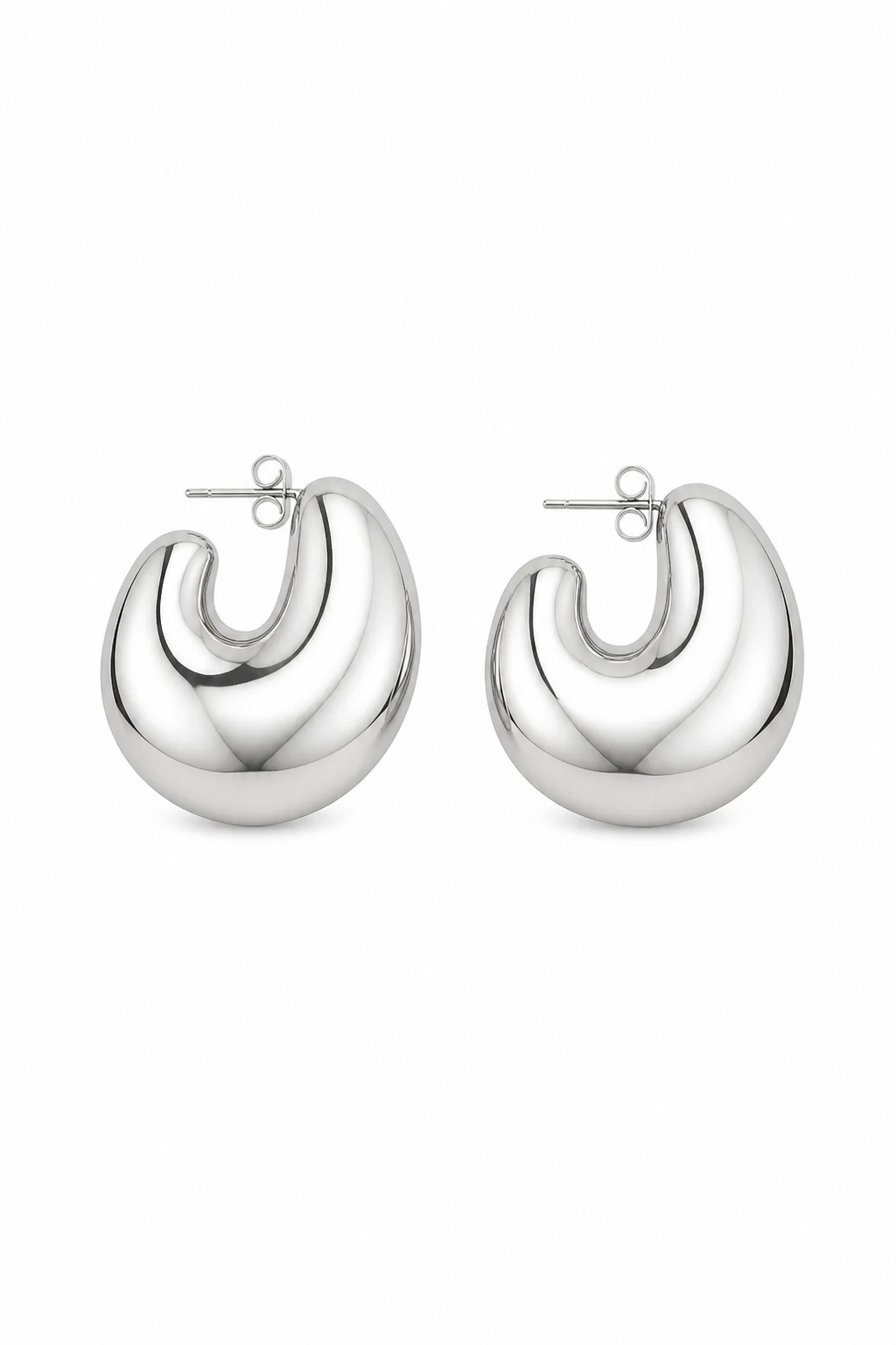 Boucles d'oreilles nœud doré