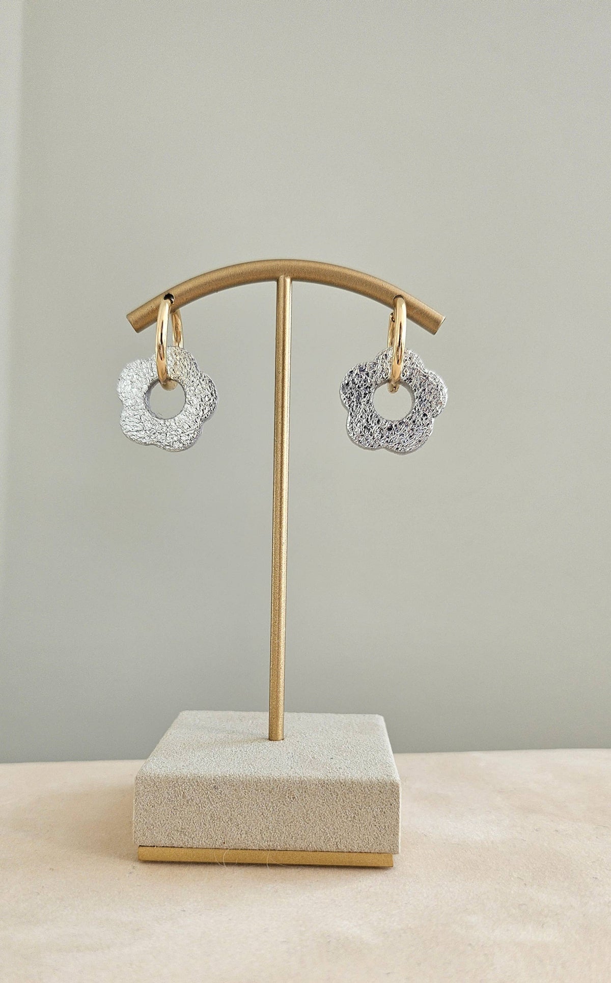 Boucles d'oreilles Églantine