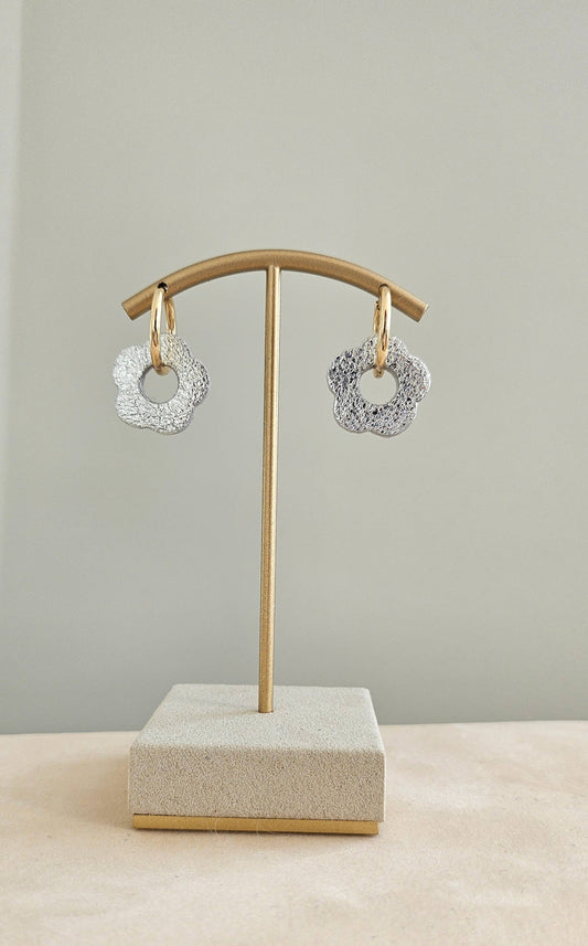 Boucles d'oreilles Églantine