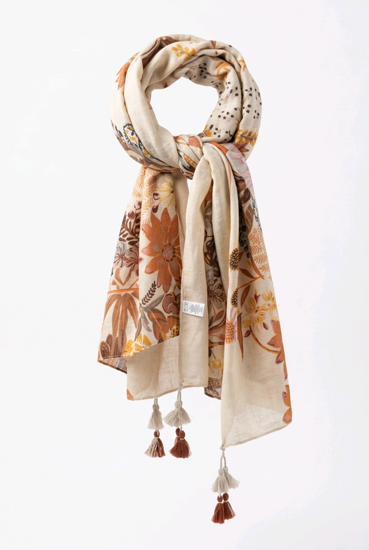 Écharpe Viviane beige