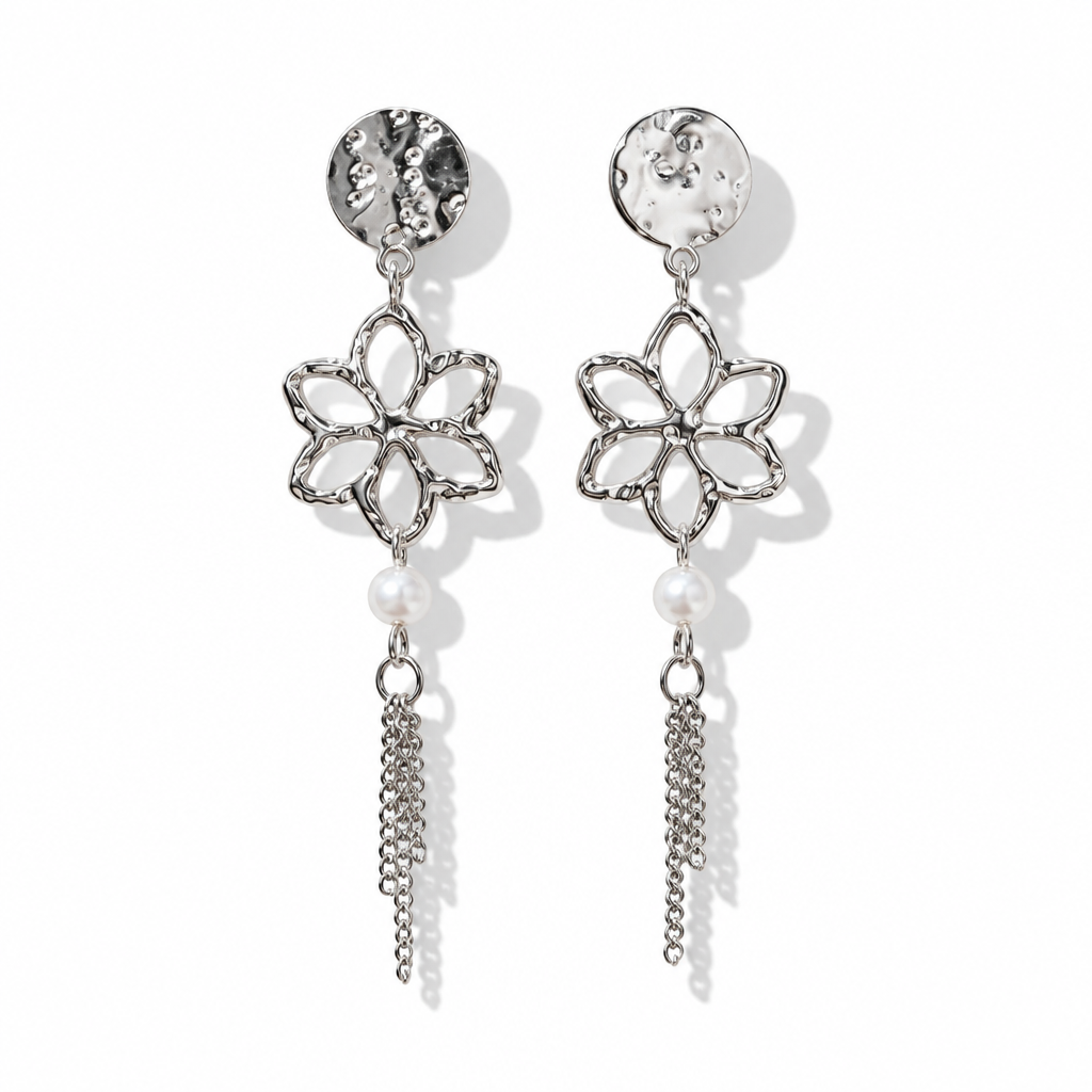 Boucles d'oreilles Camélia