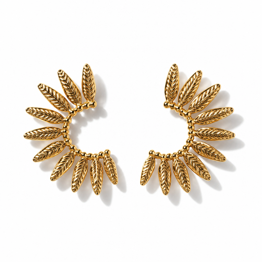 Boucles d'oreilles Blanche