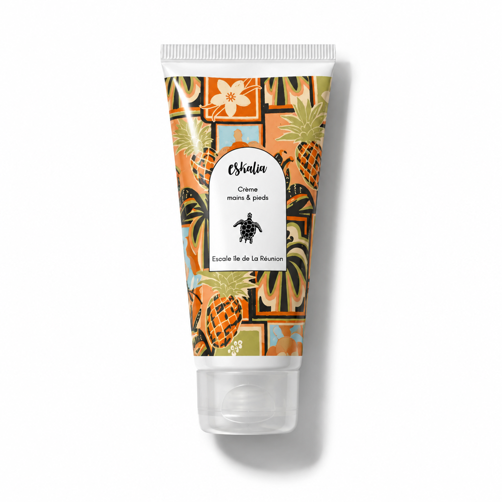 Crème Mains & Pieds Eskalia 50 ml – Escale Île de la Réunion